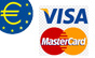 Payment by VISA and MasterCard